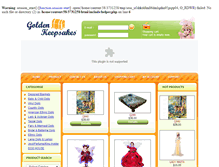 Tablet Screenshot of goldenkeepsakes.net